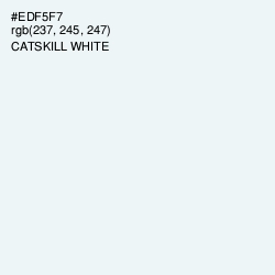 #EDF5F7 - Catskill White Color Image